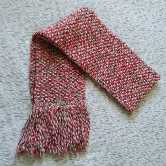 Handmade Crochet Holiday Scarf - Picture 6 of 9